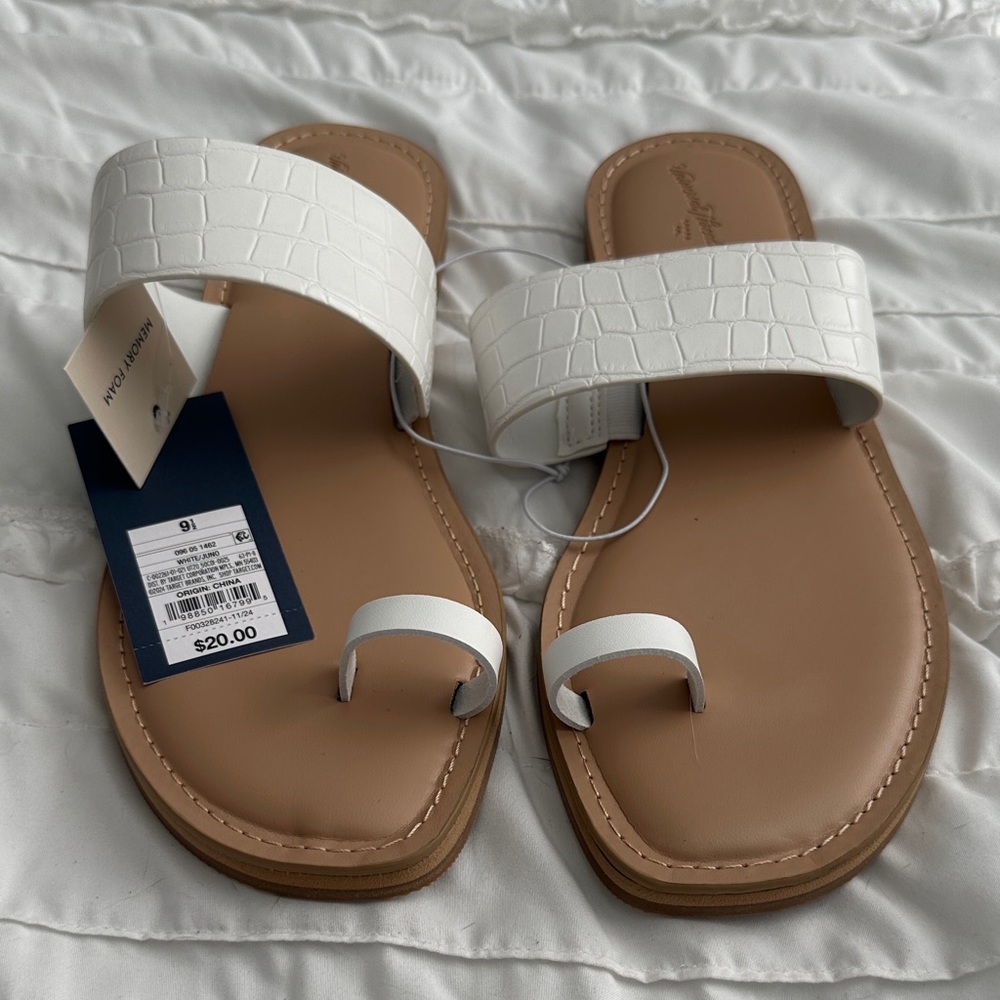 White Sandals